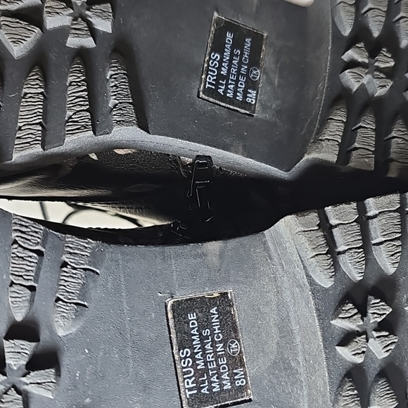 Jellypop Combat Floral Black Women's Boots - Picture 11 of 11